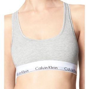 Calvin Klein Grey Sports Bra